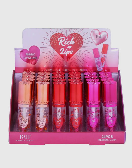 Rich lips magic lip gloss