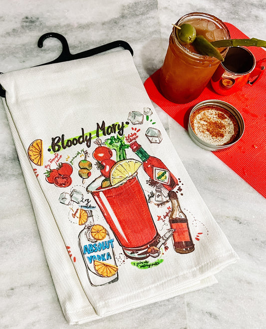 Bloody Mary Tea Towel